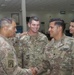 USARCENT commander has lunch with Soldiers