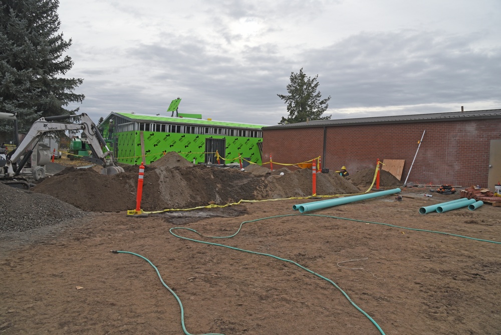 Completed kennels welcome home MWDs