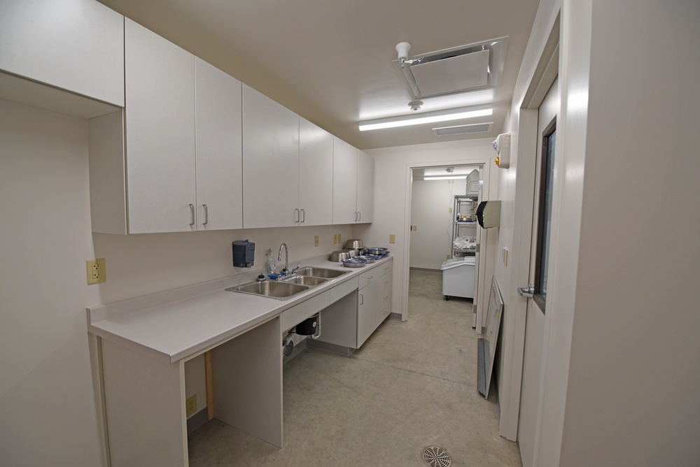 Completed kennels welcome home MWDs