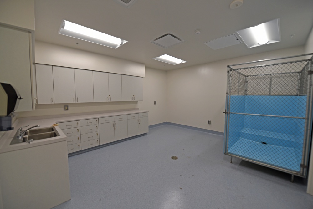 Completed kennels welcome home MWDs