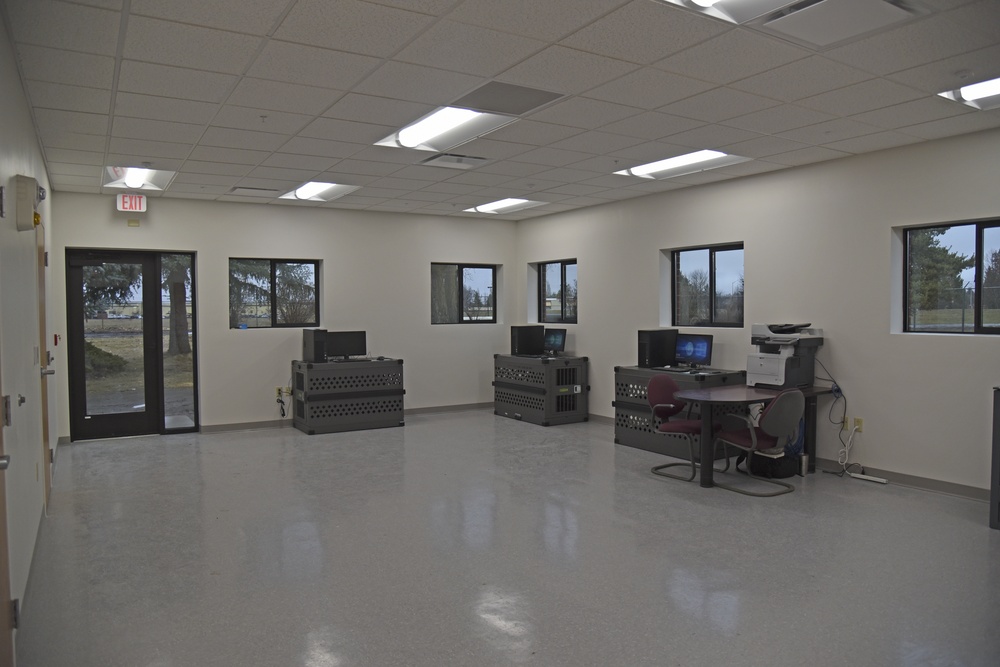 Completed kennels welcome home MWDs