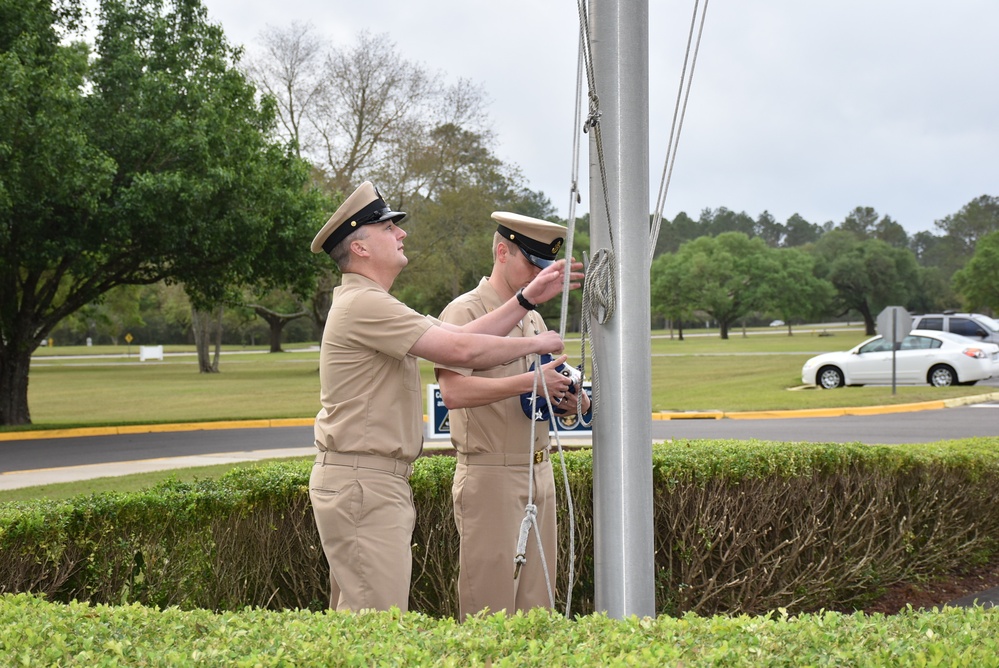 Chief's Birthday Flagraising