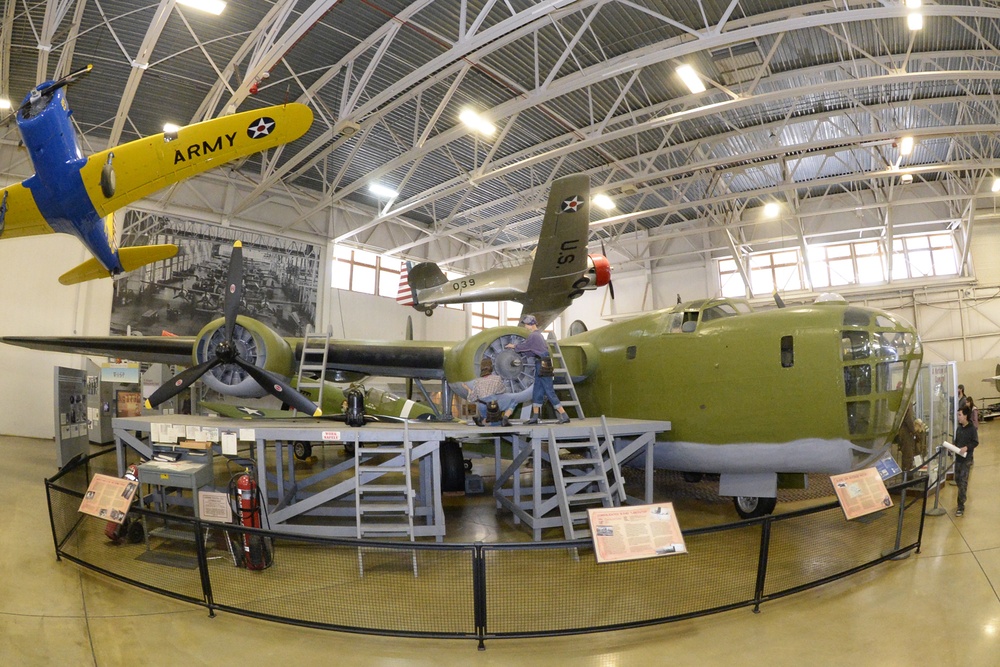 388th maintenance shops lend helping hand to restoration project