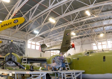 388th maintenance shops lend helping hand to restoration project