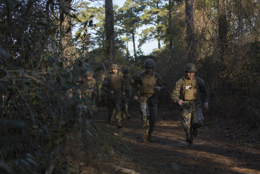 8th Marine Regiment participates in combat conditioning