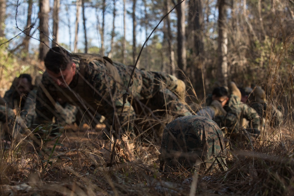 8th Marine Regiment participates in combat conditioning