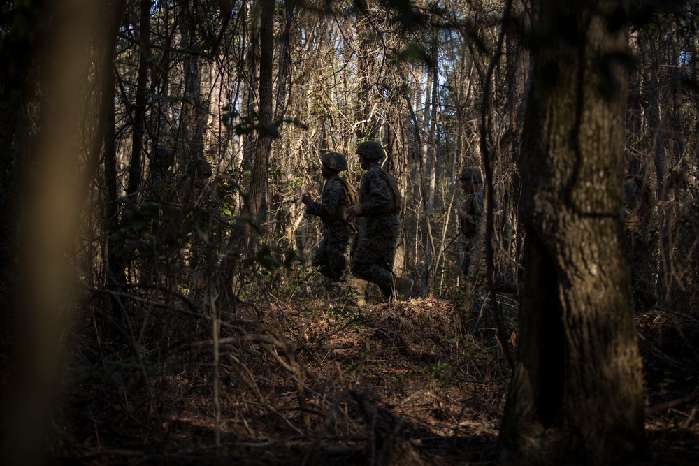 8th Marine Regiment participates in combat conditioning