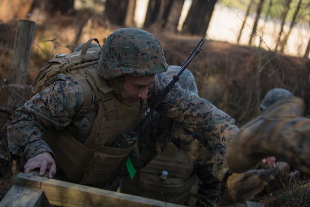 8th Marine Regiment participates in combat conditioning