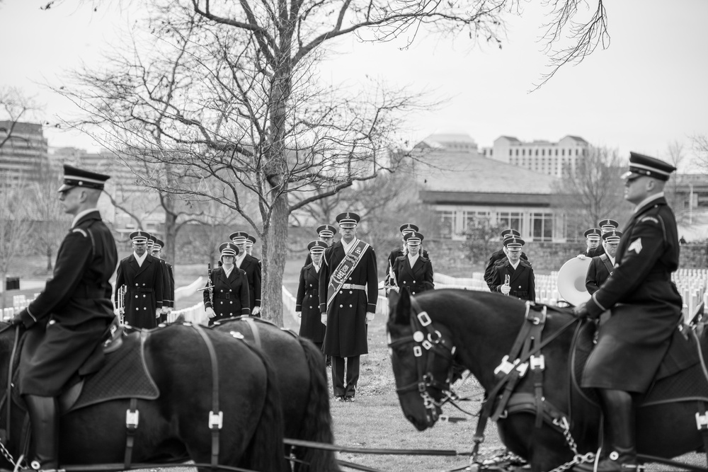 Full Honors Repatriation for U.S. Army Cpl. Dow F. Worden in Section 60