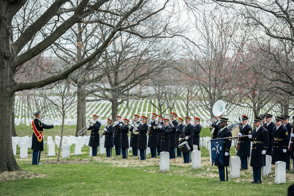 Full Honors Repatriation for U.S. Army Cpl. Dow F. Worden in Section 60