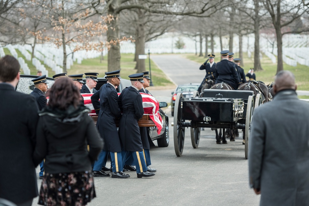 Full Honors Repatriation for U.S. Army Cpl. Dow F. Worden in Section 60