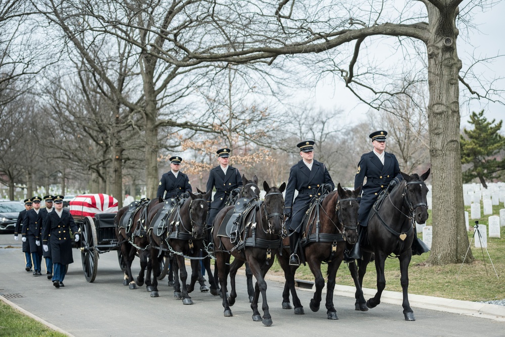 Full Honors Repatriation for U.S. Army Cpl. Dow F. Worden in Section 60