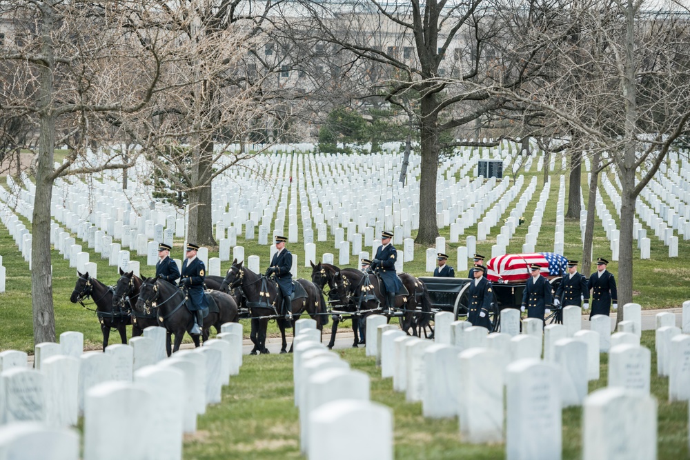 Full Honors Repatriation for U.S. Army Cpl. Dow F. Worden in Section 60
