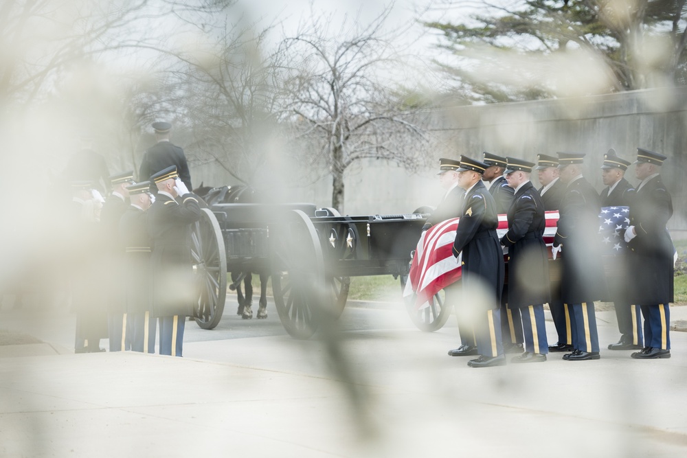 Full Honors Repatriation for U.S. Army Cpl. Dow F. Worden in Section 60