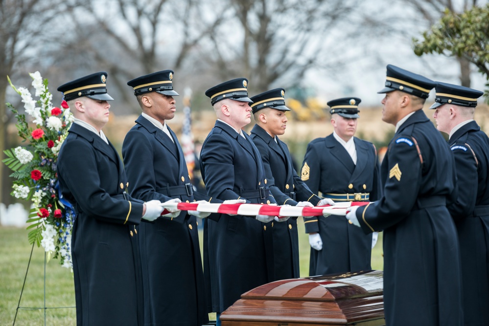 Full Honors Repatriation for U.S. Army Cpl. Dow F. Worden in Section 60