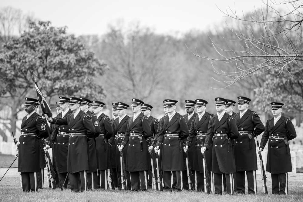 Full Honors Repatriation for U.S. Army Cpl. Dow F. Worden in Section 60