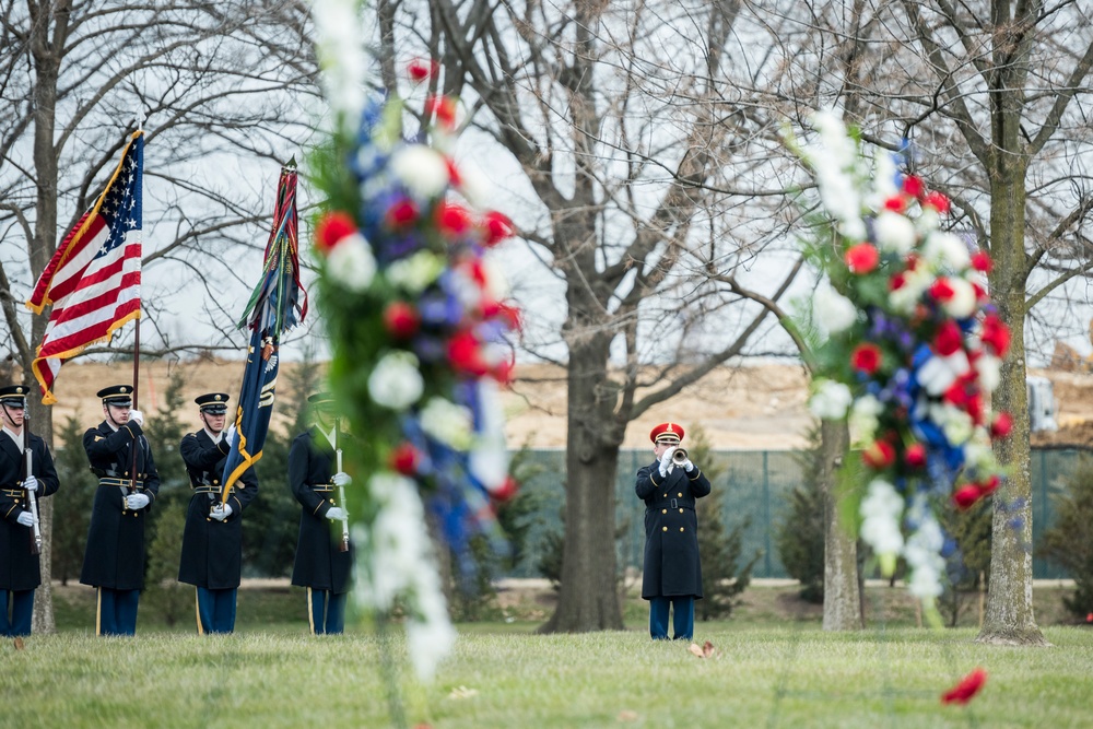 Full Honors Repatriation for U.S. Army Cpl. Dow F. Worden in Section 60