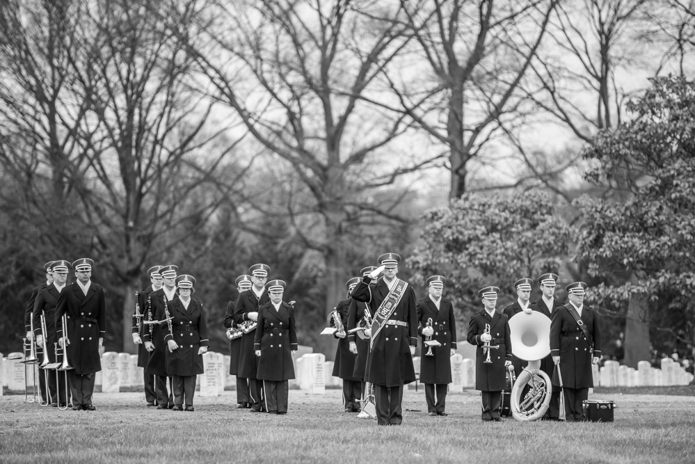 Full Honors Repatriation for U.S. Army Cpl. Dow F. Worden in Section 60