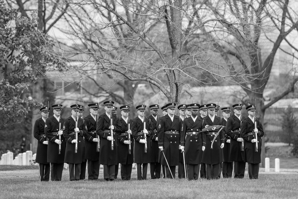 Full Honors Repatriation for U.S. Army Cpl. Dow F. Worden in Section 60