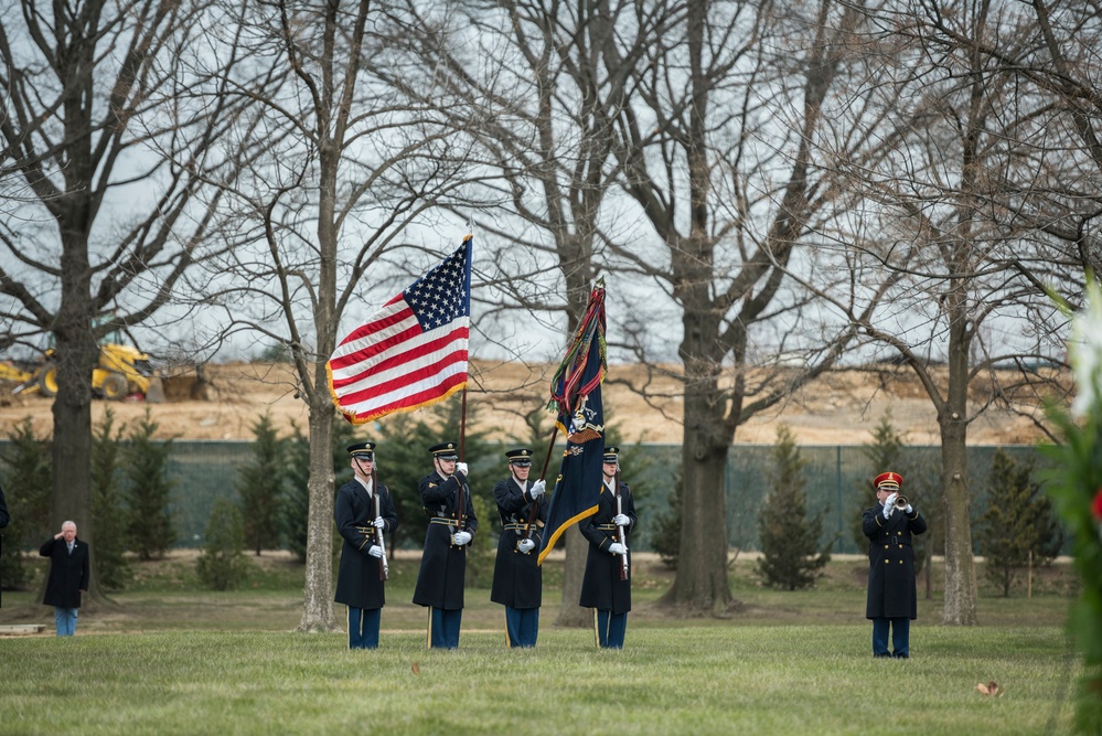 Full Honors Repatriation for U.S. Army Cpl. Dow F. Worden in Section 60