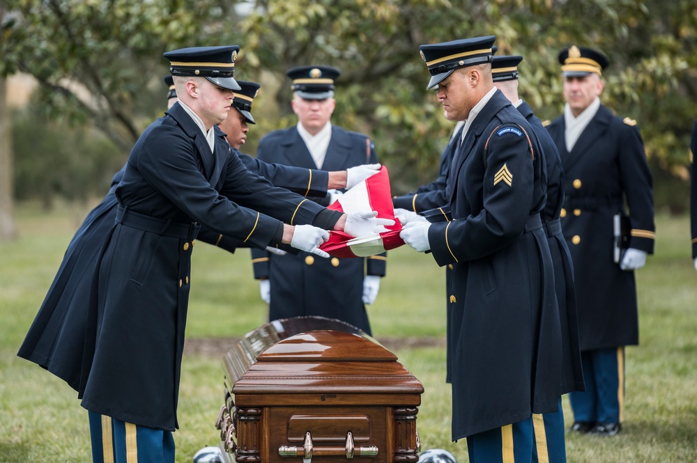 Full Honors Repatriation for U.S. Army Cpl. Dow F. Worden in Section 60