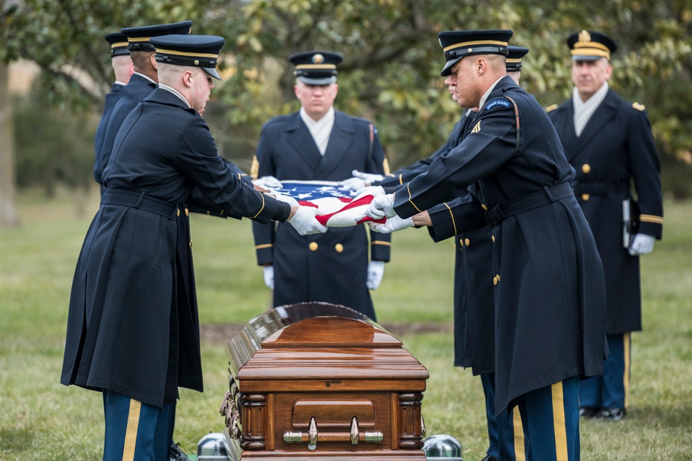 Full Honors Repatriation for U.S. Army Cpl. Dow F. Worden in Section 60