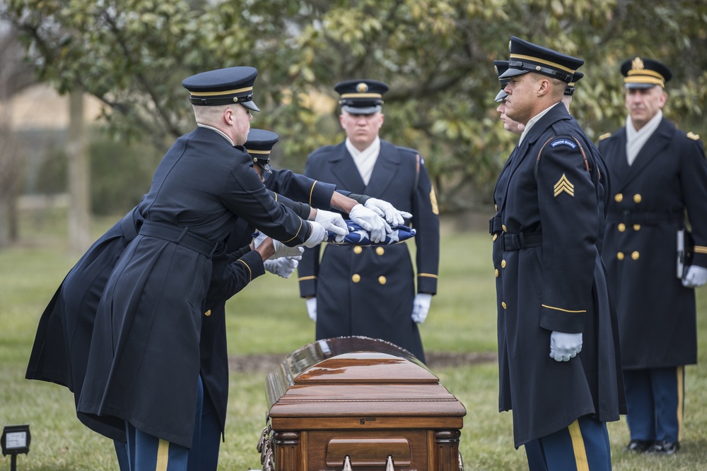 Full Honors Repatriation for U.S. Army Cpl. Dow F. Worden in Section 60
