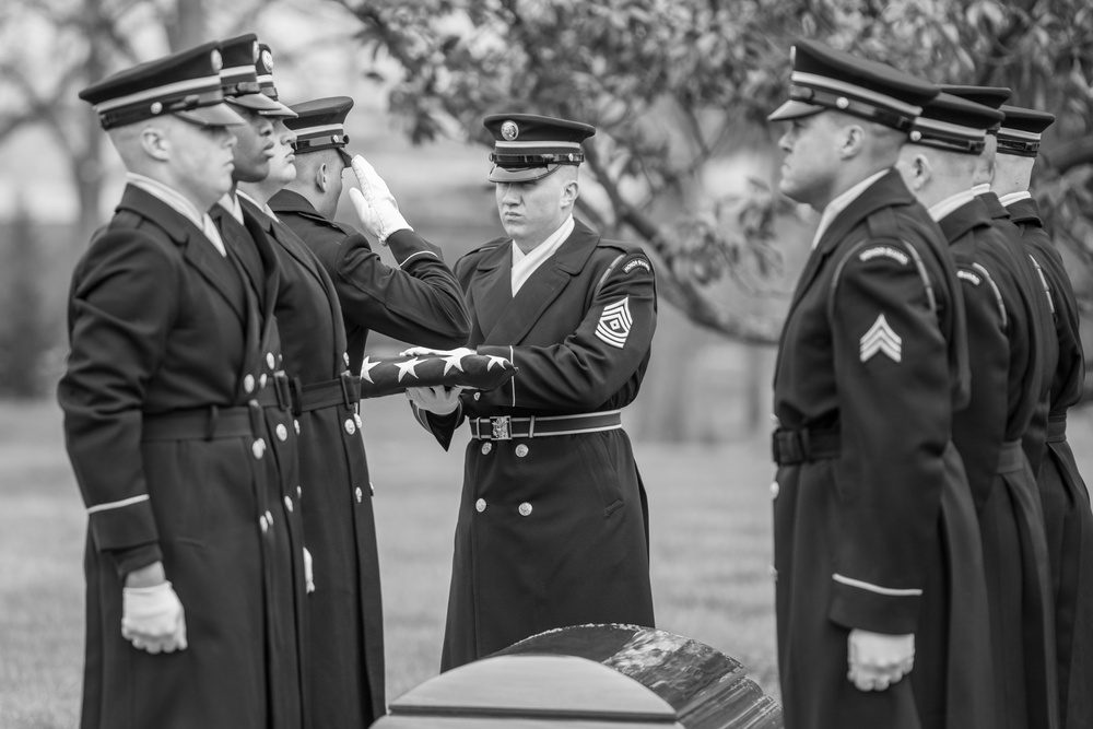 Full Honors Repatriation for U.S. Army Cpl. Dow F. Worden in Section 60