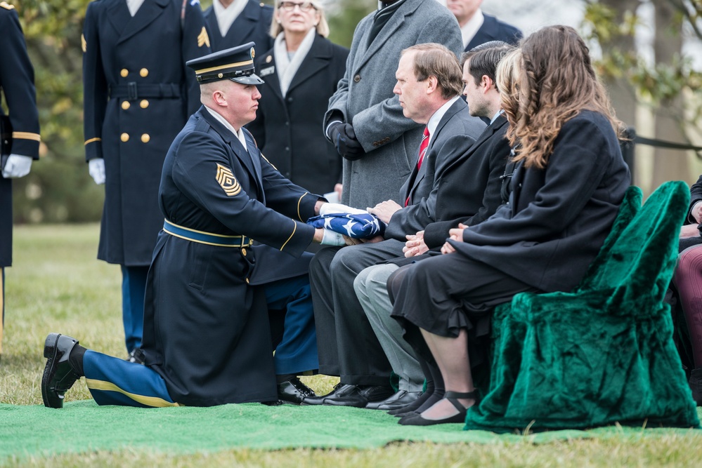 Full Honors Repatriation for U.S. Army Cpl. Dow F. Worden in Section 60
