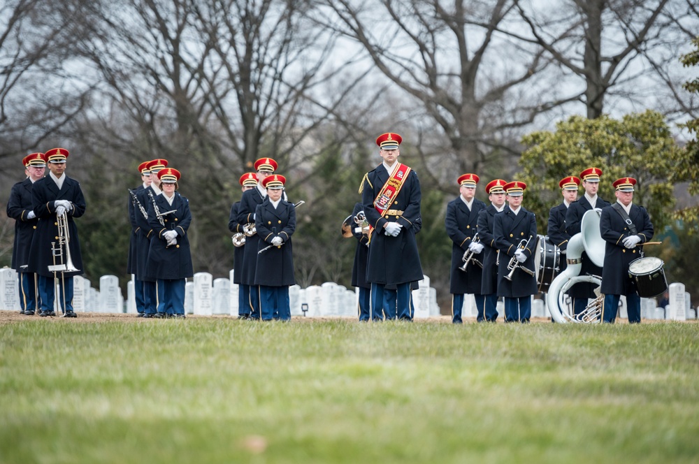 Full Honors Repatriation for U.S. Army Cpl. Dow F. Worden in Section 60