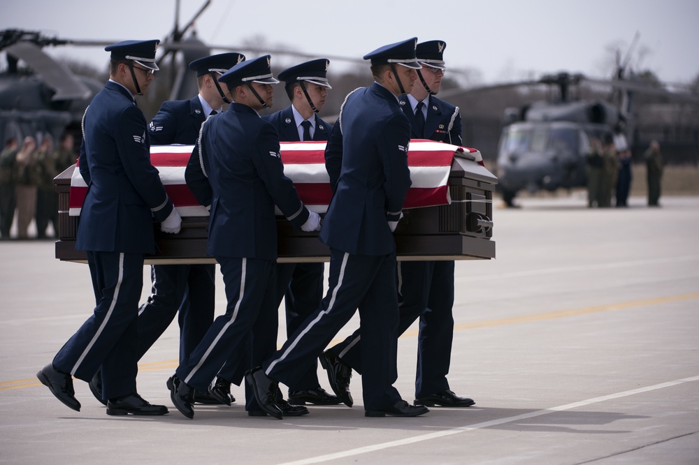 106th Rescue Wing Brings Home Fallen Airmen