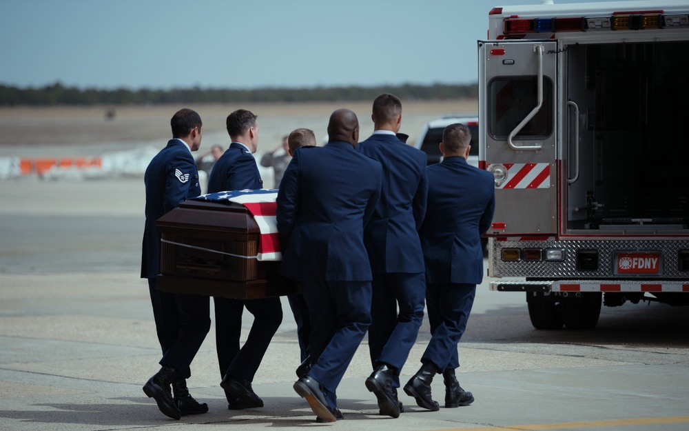 106th Rescue Wing Brings Home Fallen Airmen