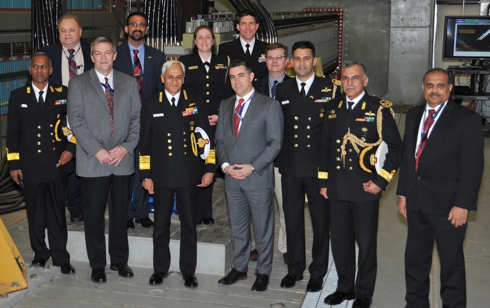 Indian Navy Chief Visits NSWC Dahlgren Division Indian Navy Chief Visits NSWC Dahlgren Division