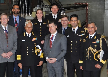 Indian Navy Chief Visits NSWC Dahlgren Division