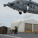 Sailors aboard USNS Mercy conduct a replenishment-at-sea