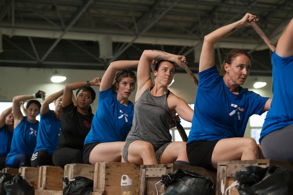JASDF, USAF Dragon Boat Teams Train Together