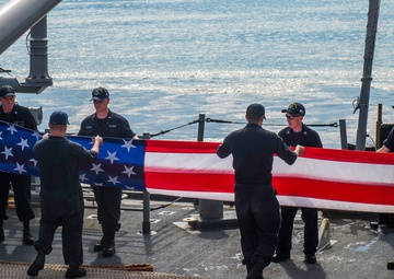 USS Lake Champlain Pacific Deployment 2018
