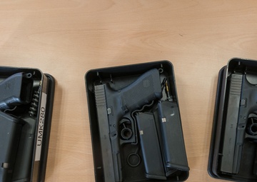 UK/US training with M4, M9, Glock, and SA80