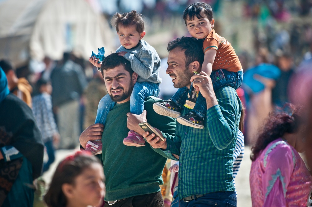 Kurds Celebrate Newroz in Kobani