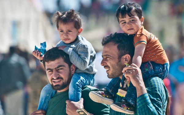 Kurds Celebrate Newroz in Kobani