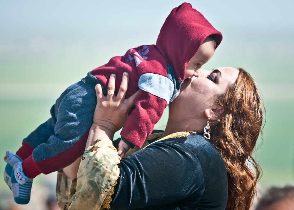 Kurds Celebrate Newroz in Kobani