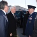 Vice President Pence is greeted by 119th Wing members upon his arrival to Fargo