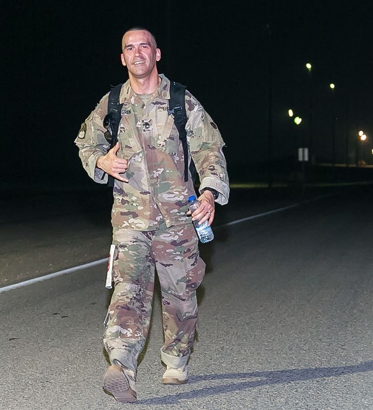 1st TSC Soldier Earns Second Place in Bataan Death March
