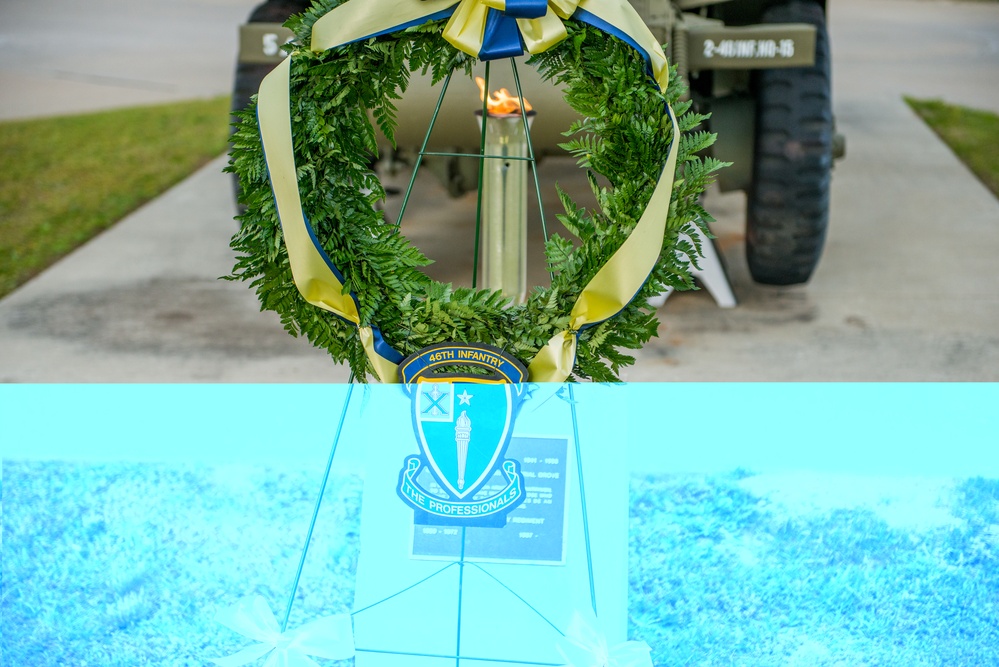 1st Battalion, 46th Infantry Regiment’s 30th Annual Regimental Torch Lighting and Memorial Dedication Ceremony