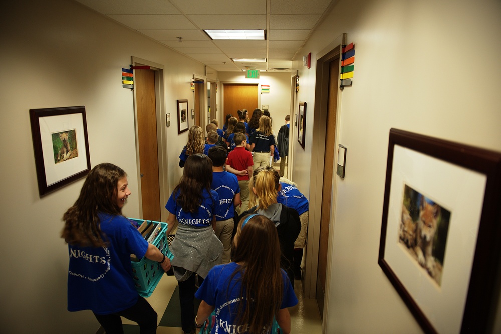 Students bring joy to patients at Peterson AFB Pediatric Clinic