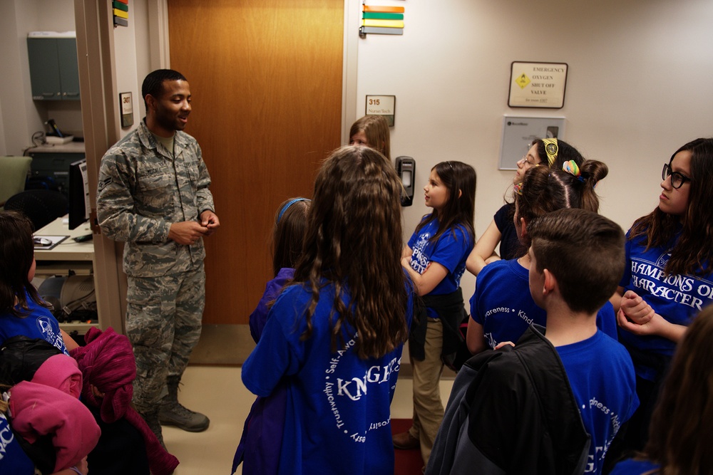 Students bring joy to patients at Peterson AFB Pediatric Clinic