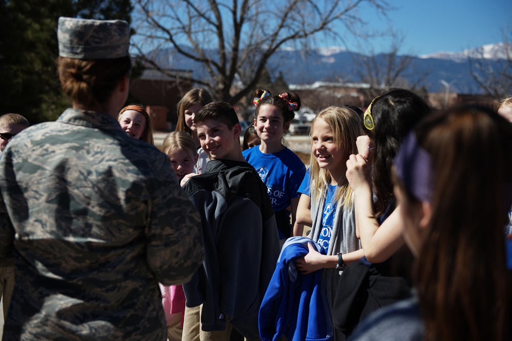 Students bring joy to patients at Peterson AFB Pediatric Clinic