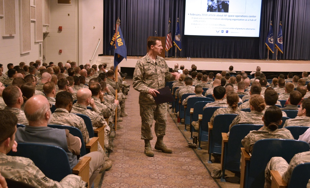 Commanders Call at Peterson AFB addresses suicide, abuse and discrimination prevention