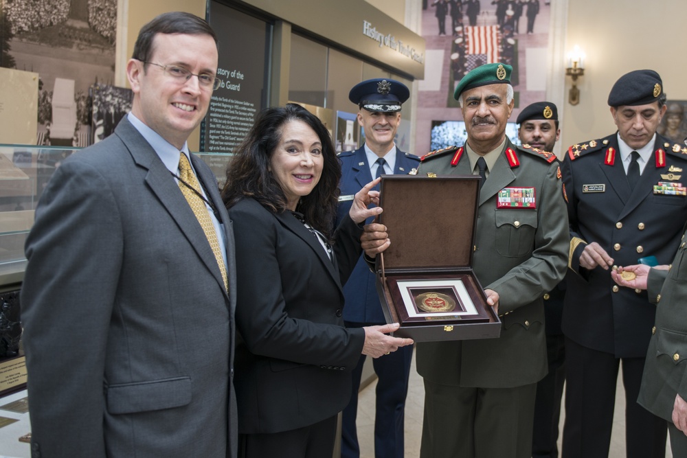 Chief of the General Staff for the Kuwait Armed Forces Lt. Gen. Mohammad Khaled Al-Khodr Participates in an Armed Forces Full Honors Wreath-Laying Ceremony at the Tomb of the Unknown Soldier