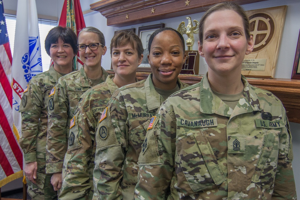 ALL-FEMALE COMMAND MAKES HISTORY FOR THE ENGINEER CORPS